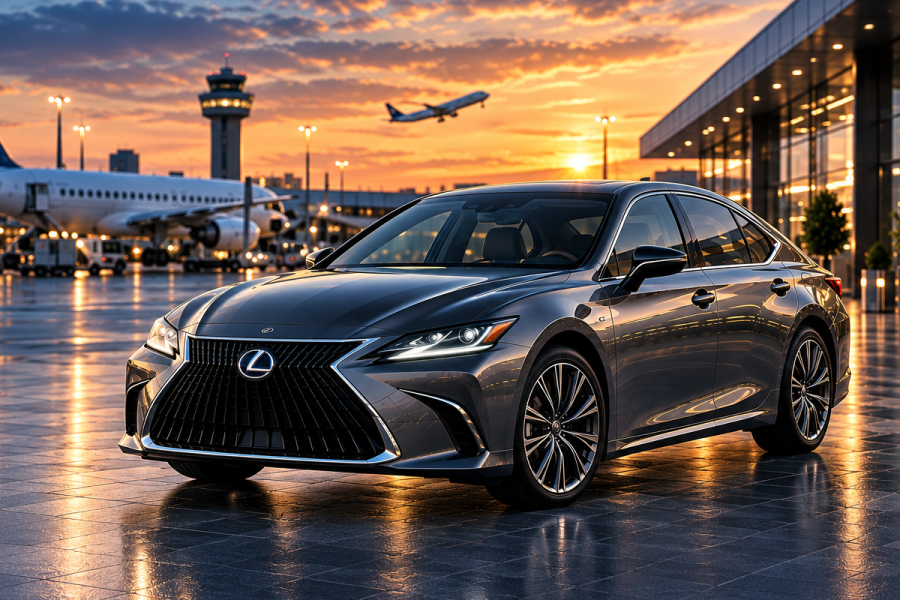 Airport terminal transfer arrival