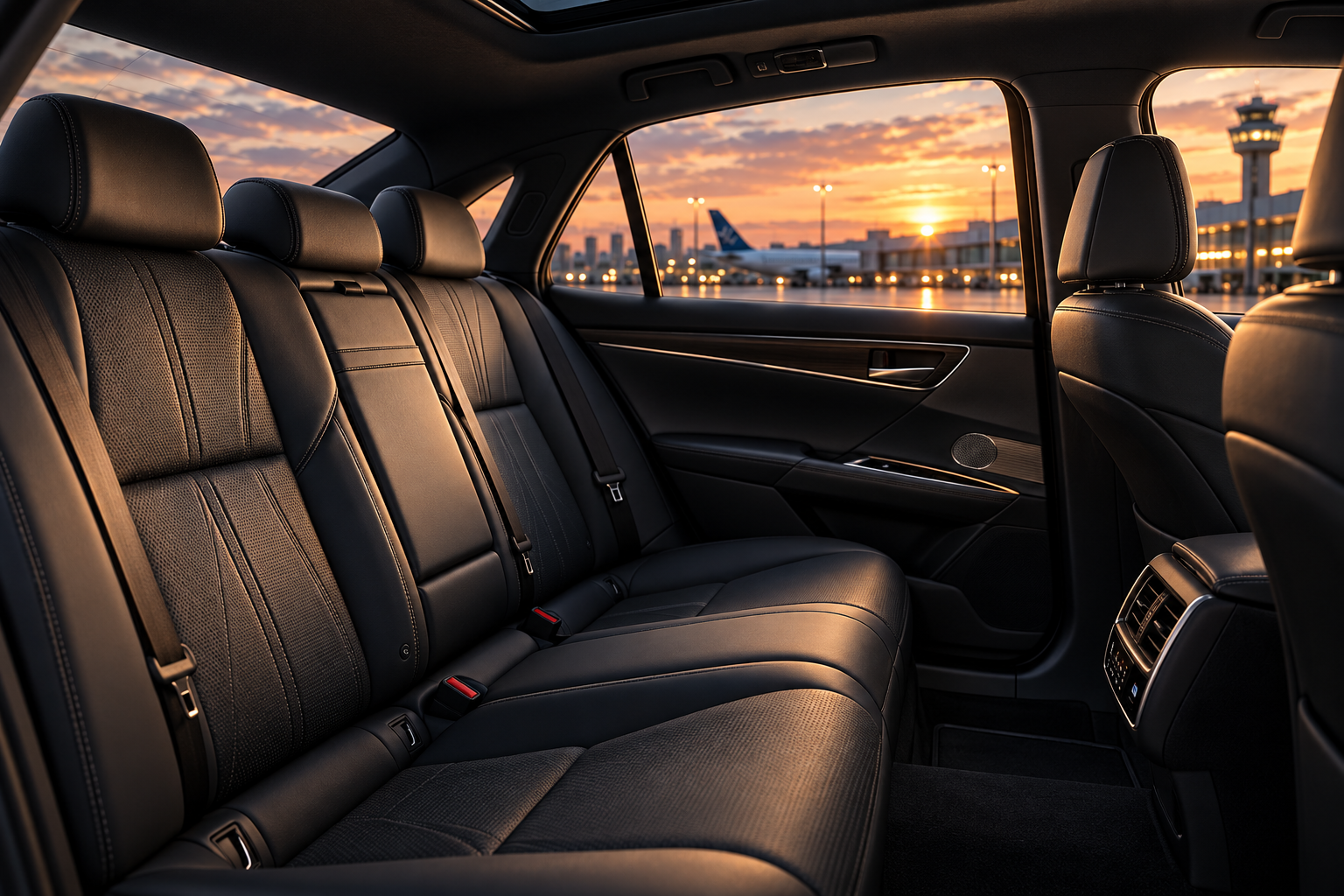 Private chauffeur passenger comfort